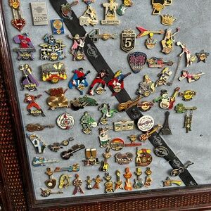 Hard Rock Cafe Collector Pin Lot - Multicolor